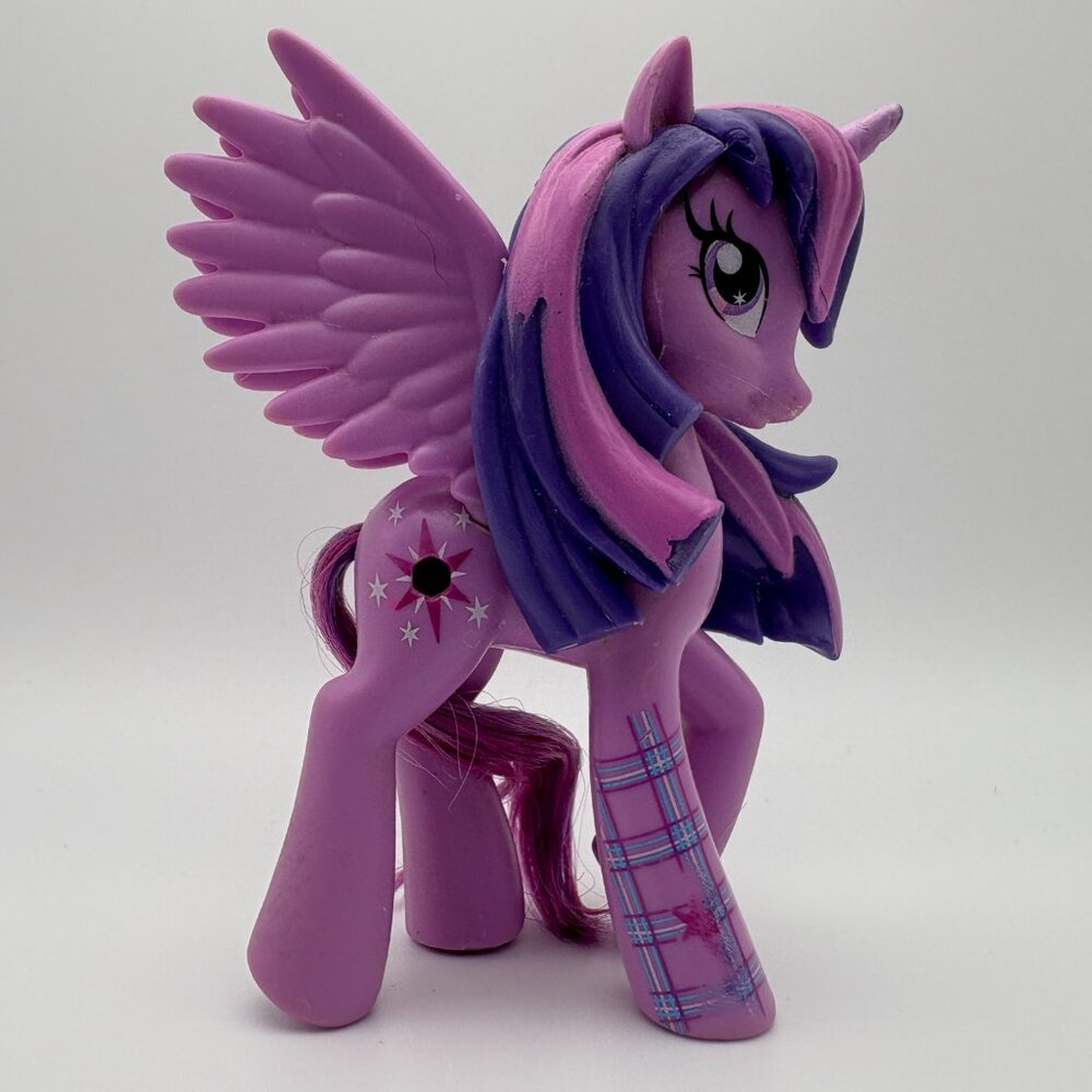 My Little Pony (MLP) Princess Twilight Sparkle Alicorn G4 2013 Plaid (SKU:355TO)